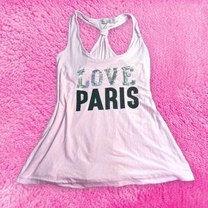 Love Paris Sleep Tank 